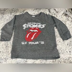 H & M The ROLLING STONES  sweatshirt baby boy girl 18-24 Mos